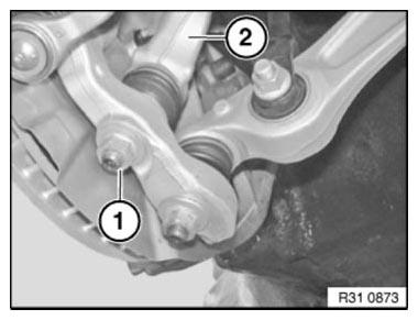 Struts W. Rubber Mounts